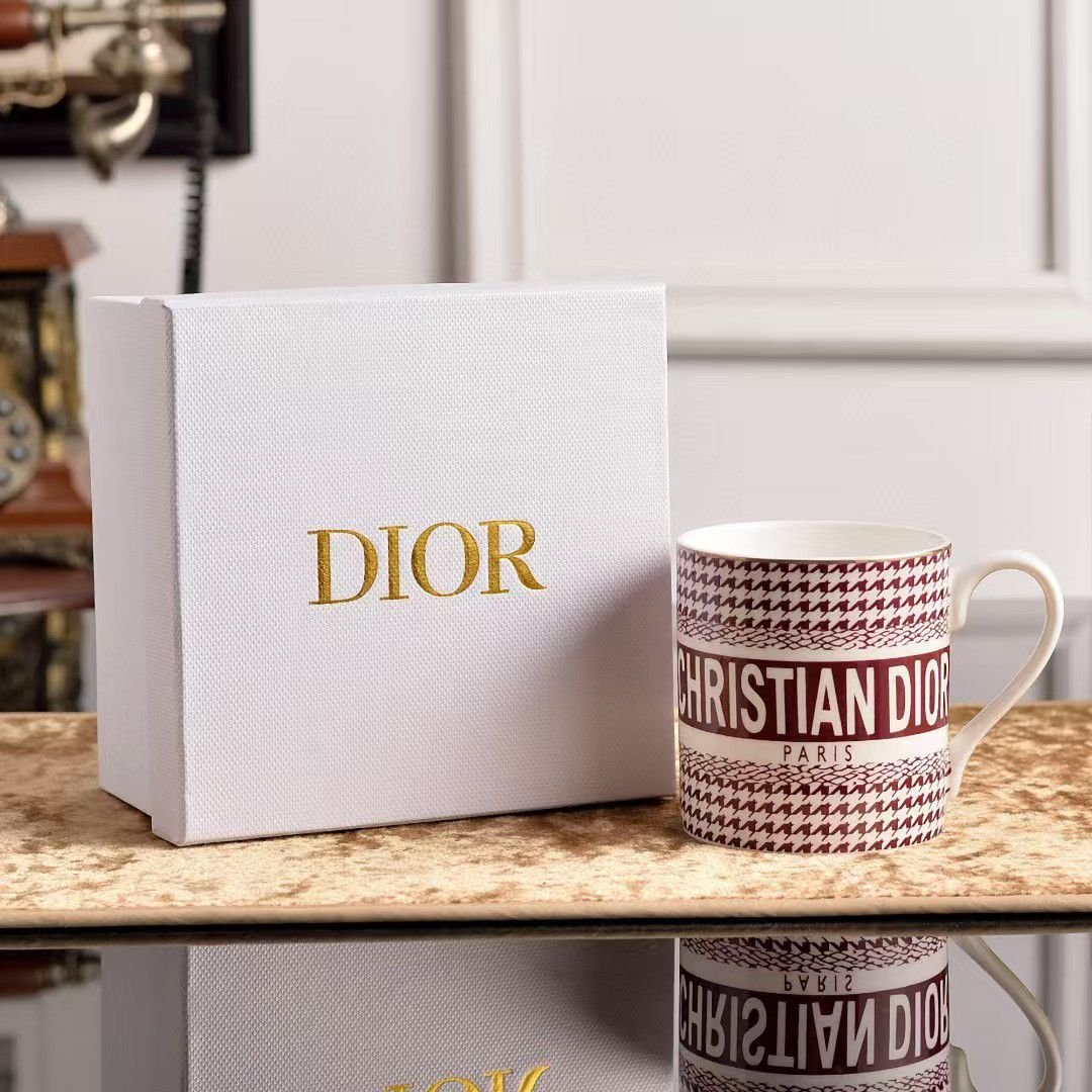 Christian Mug avalable with two colors - Dior Mug | Aleppo Gift UAE